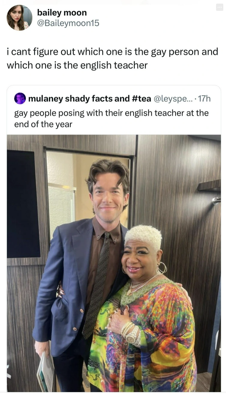 screenshot - bailey moon i cant figure out which one is the gay person and which one is the english teacher mulaney shady facts and .... 17h gay people posing with their english teacher at the end of the year